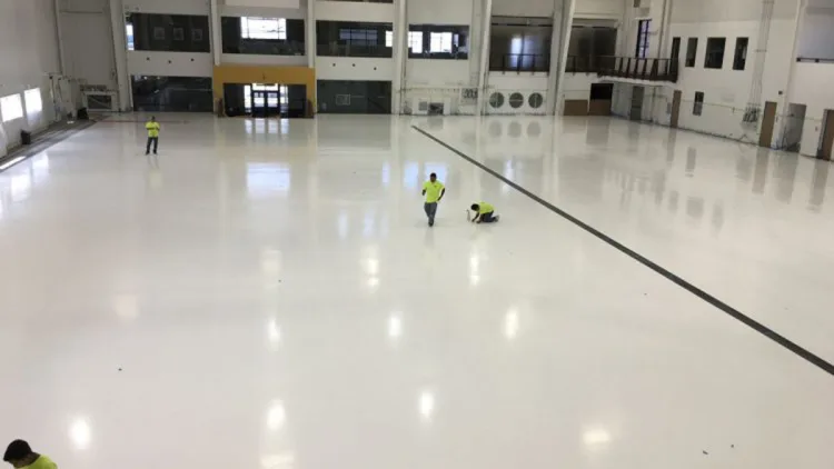 Epoxy Floor Cleaning