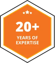 badge-twenty-years 20+ Years of Expertise
